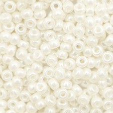 Miyuki rocailles Perlen 8/0 - Ceylon ivory pearl 8-591